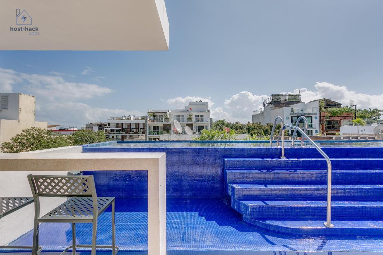 Apartamento Peaceful Rooftop With Pool Close To The 5th Avenue - Danzamar 8 *