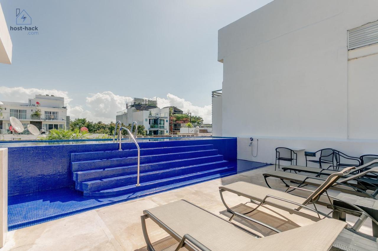Apartamento Peaceful Rooftop With Pool Close To The 5th Avenue - Danzamar 8 *